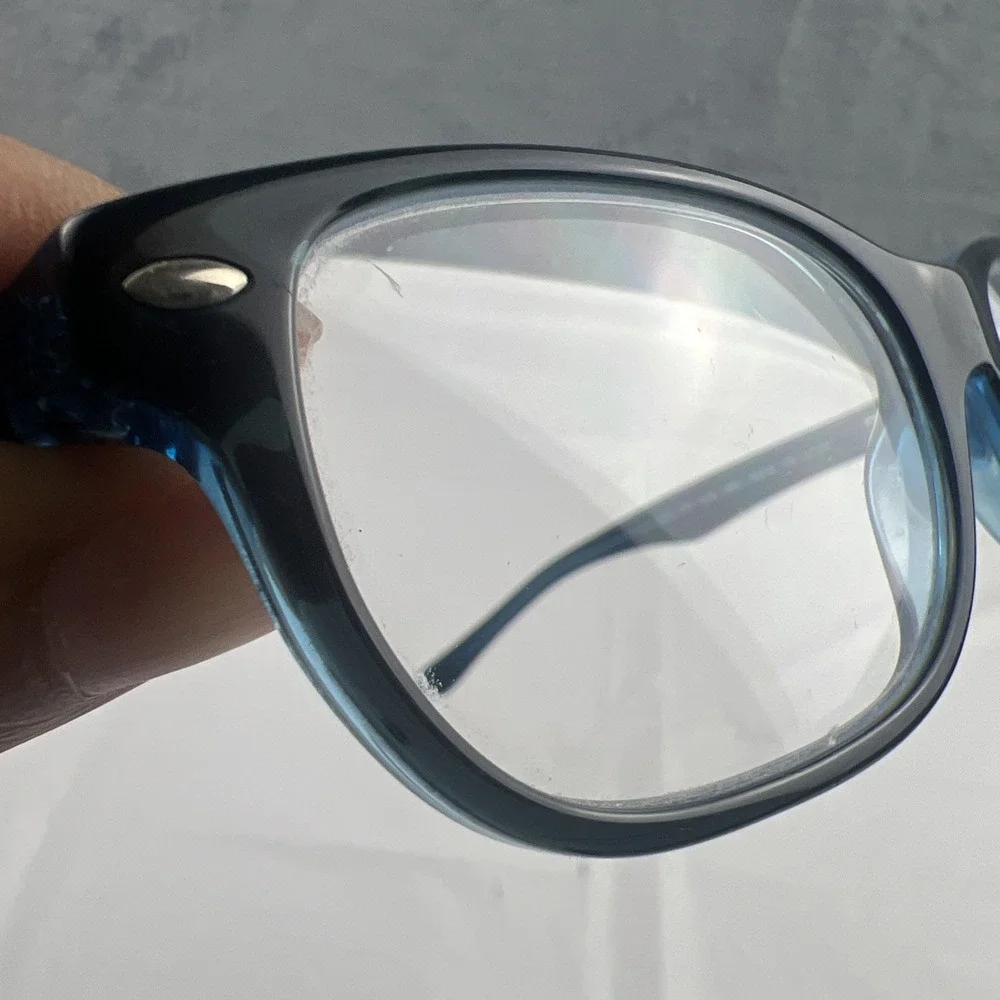 Ray-Ban RB 1555 3667 Eyeglasses Youth Blue Full Rim 46-16-130 Frames Only